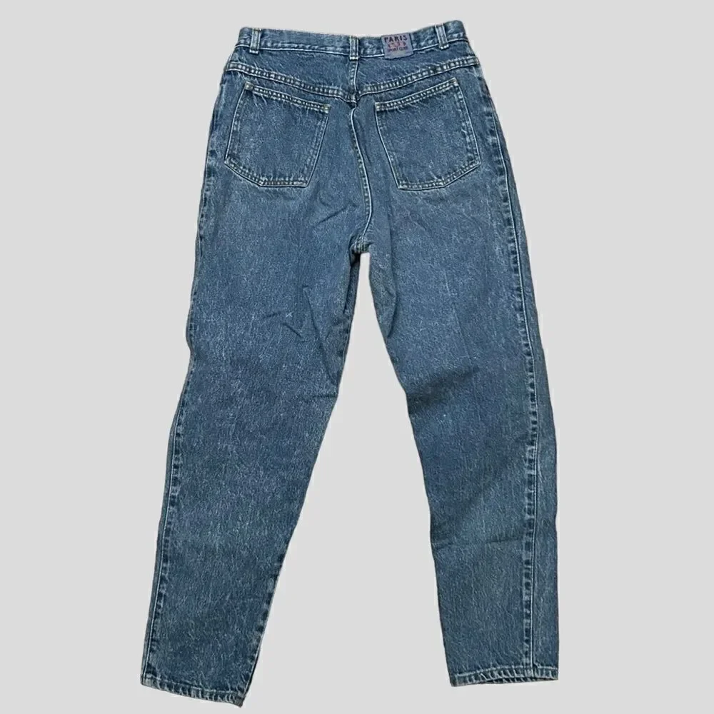 Vintage Paris Sport Club Relaxed Fit Denim Jeans